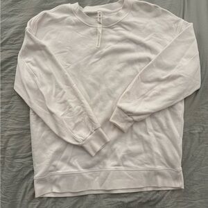 White Lululemon Sweatshirt